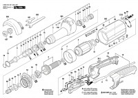 Bosch 0 602 212 407 ---- Straight Grinders Spare Parts